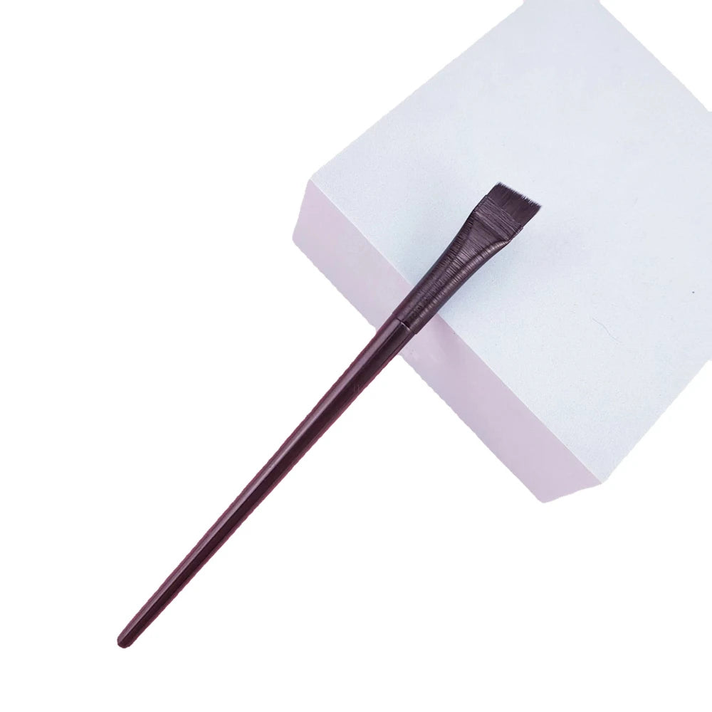 Cosmetics Brush Make Up Tool Beginners Angled Fine Eyeliner Brushes Eyeliner Eyebrow Tools for Kids or Girls Beginners