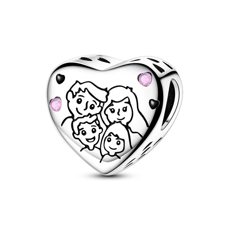 925 Sterling Silver Golden Autumn Charms | Maple Leaf & Pumpkin Beads Fit Original Bracelet DIY Jewelry Gift