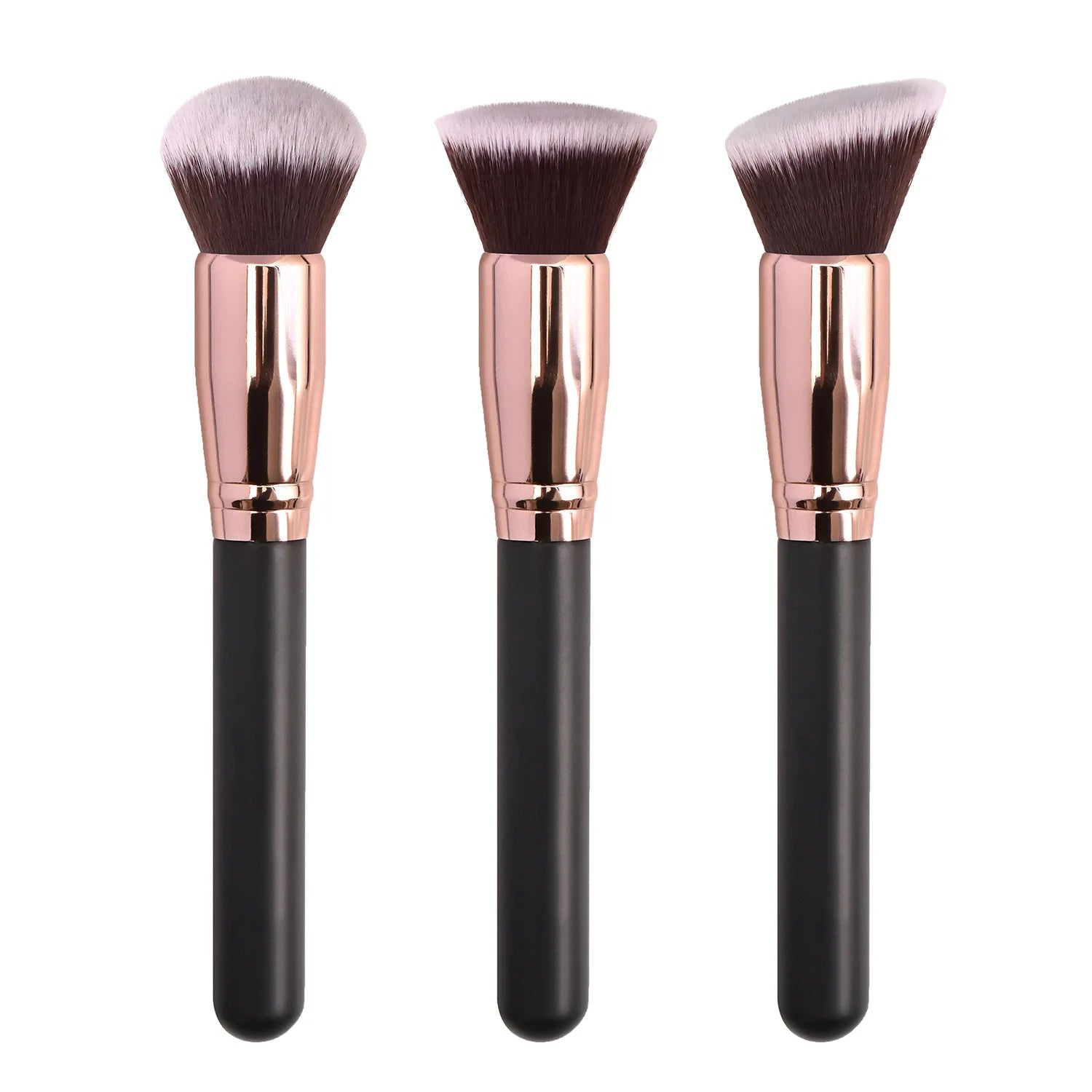 Professional Makeup Brushes Set – Foundation, Loose Powder, Concealer, Blending & Blush Cosmetic Beauty Tools