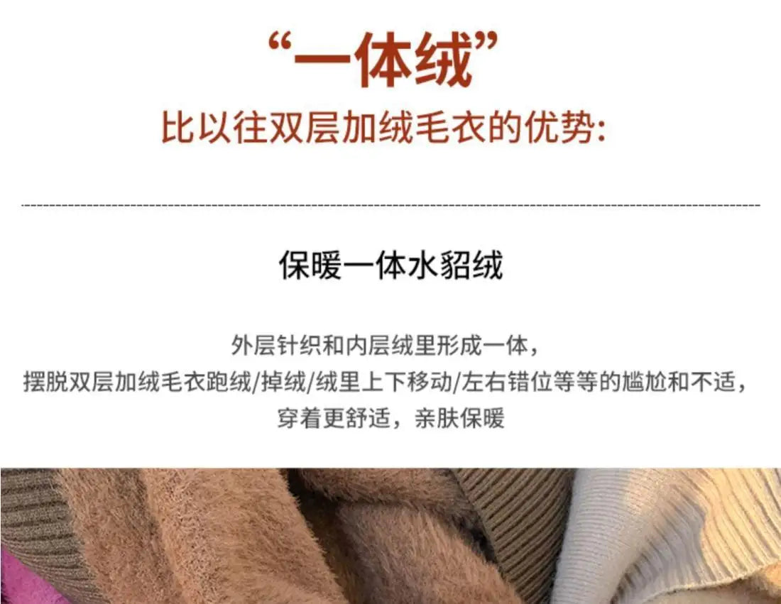 2025 Women’s High Collar Pullover Sweater – Thick Warm Soft Winter Top | Solid Color Bottoming Shirt