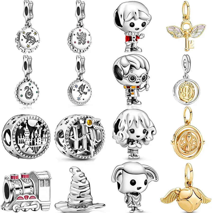 925 Sterling Silver Marvel Series Disney Charms | Fits Original DIY Bracelets Women Jewelry Gifts