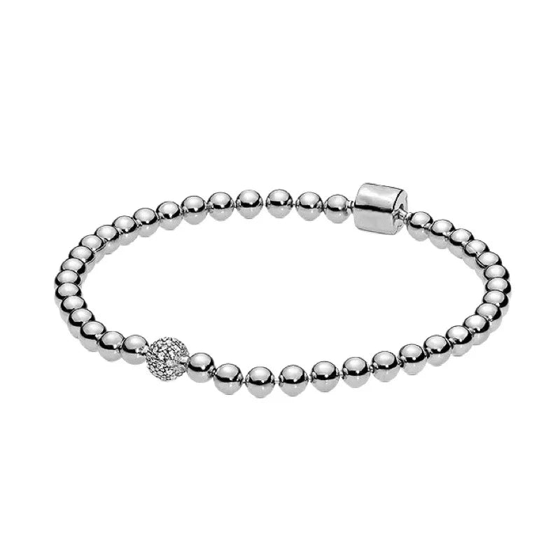 925 Sterling Silver Sparkling Heart Tennis Bracelet | Elegant Women’s Timeless Jewelry Gift