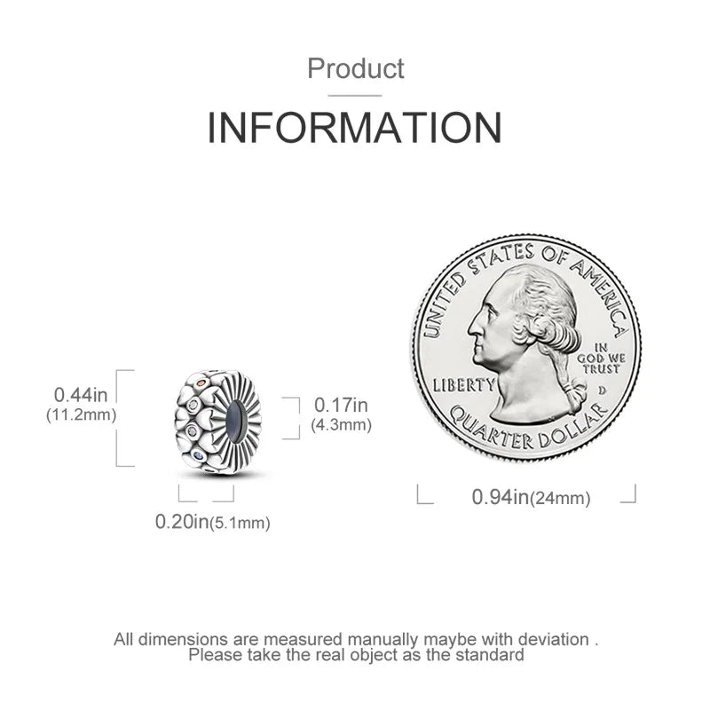 925 Sterling Silver Inlaid Zircon Love Heart & Snake Dangle Charm – Fits Original Pandora Bracelet, Women’s Jewelry Pendant Bead