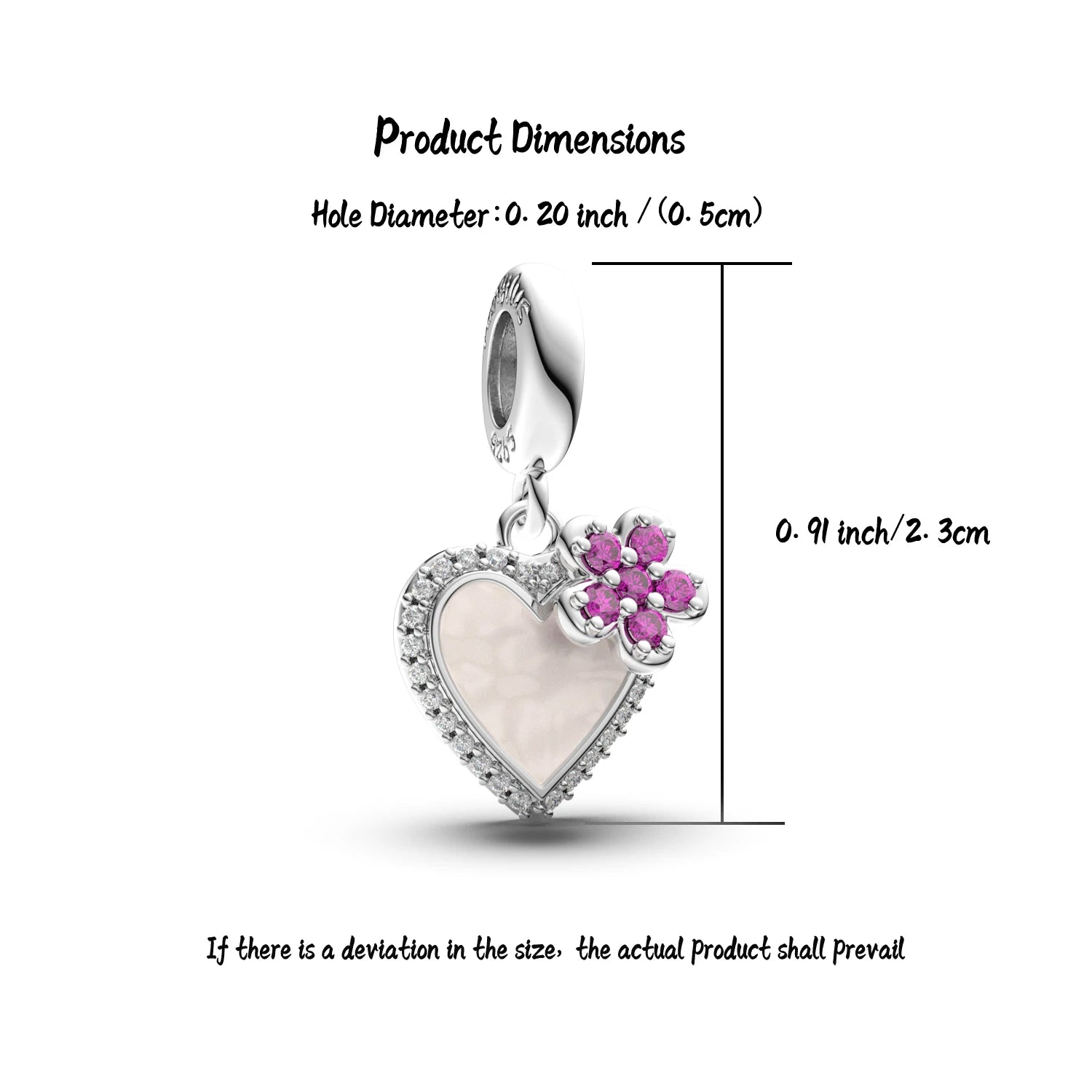 Manyilus 925 Sterling Silver Certified Croc Charm Pendant | Plata 925 Original Bracelet Beads | Real Silver Women’s Jewelry