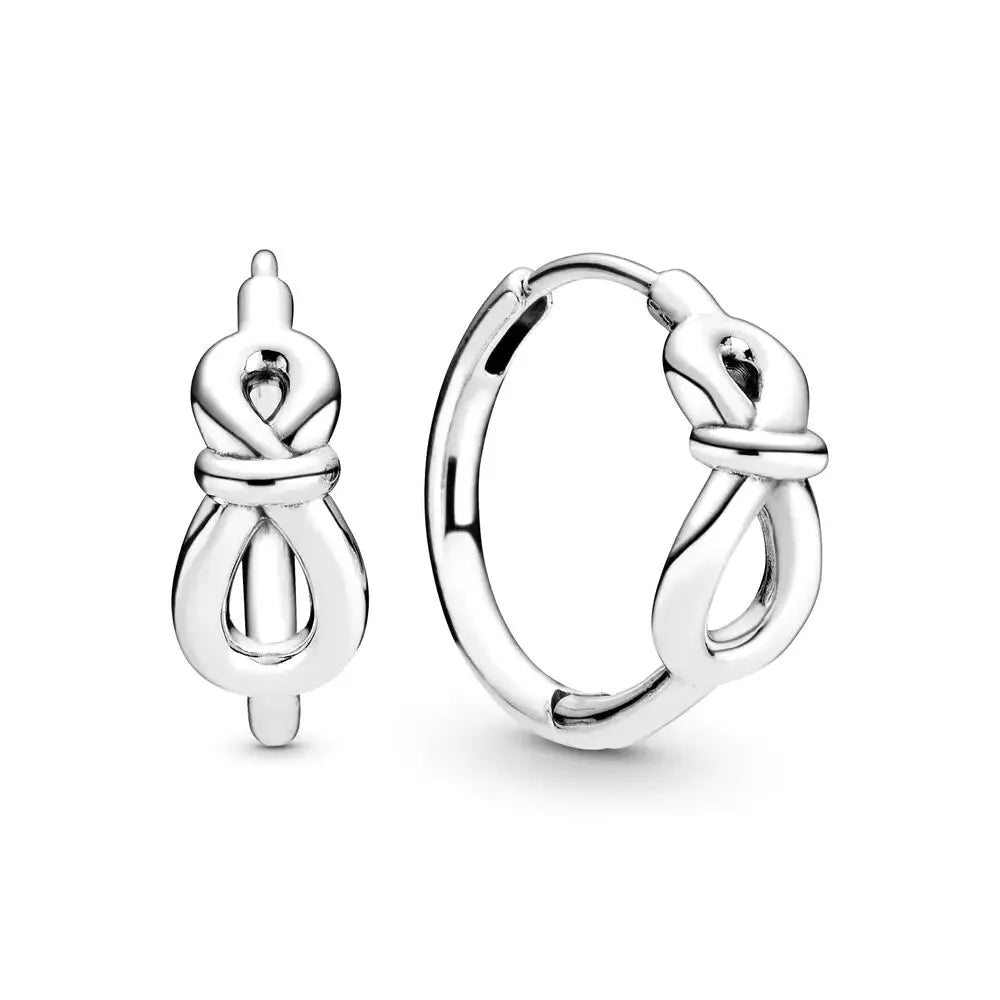 2024 S925 Silver 🌙⭐ Heart & Star Moon Earrings for Women Pandora Fit