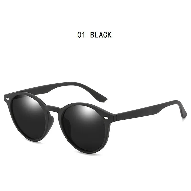 Fashion Round Polarized Sunglasses – Women Men Classic Vintage Driving & Travel Sun Glasses UV400 Designer Eyewear