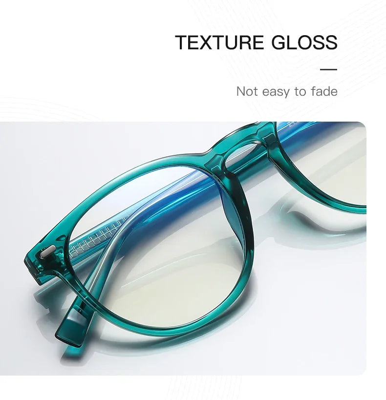 GENEVIEVE Round Women’s Glasses 👓 Anti-Blue Light Photochromic 2117