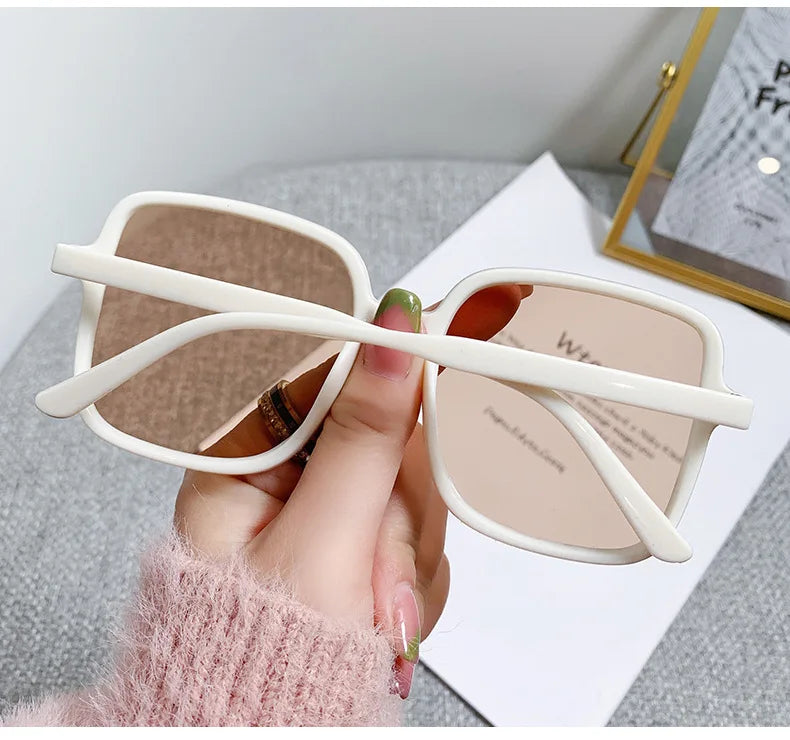 New Oversized Rectangle Sunglasses – Women’s Fashion Square Sun Glasses & Men’s Classic Vintage Eyewear | UV400 Oculos De Sol