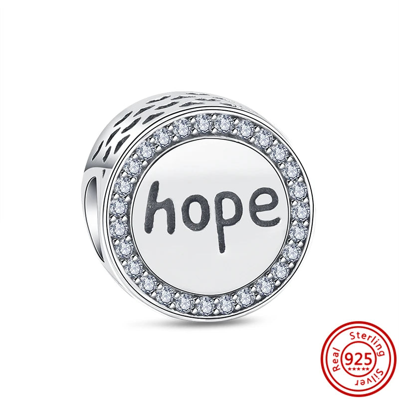 925 Sterling Silver Heart Pave Zircon Family Tree Charm | Fits Original Bracelet Women’s Luxury Jewelry Gift