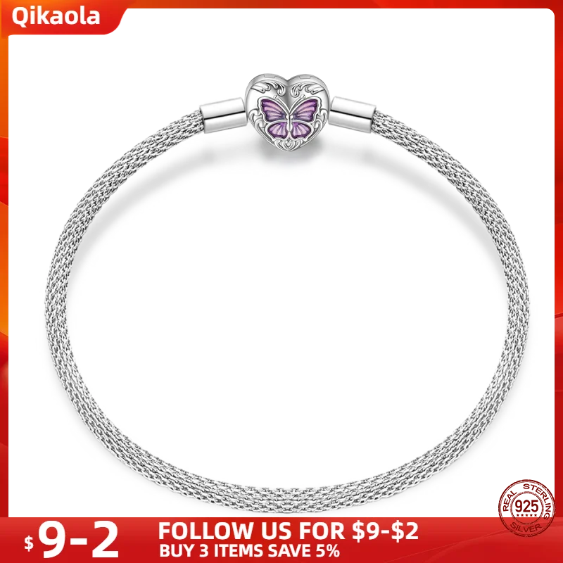 S925 Sterling Silver Snake Bone Chain Bracelet | Pandora Fit DIY Jewelry