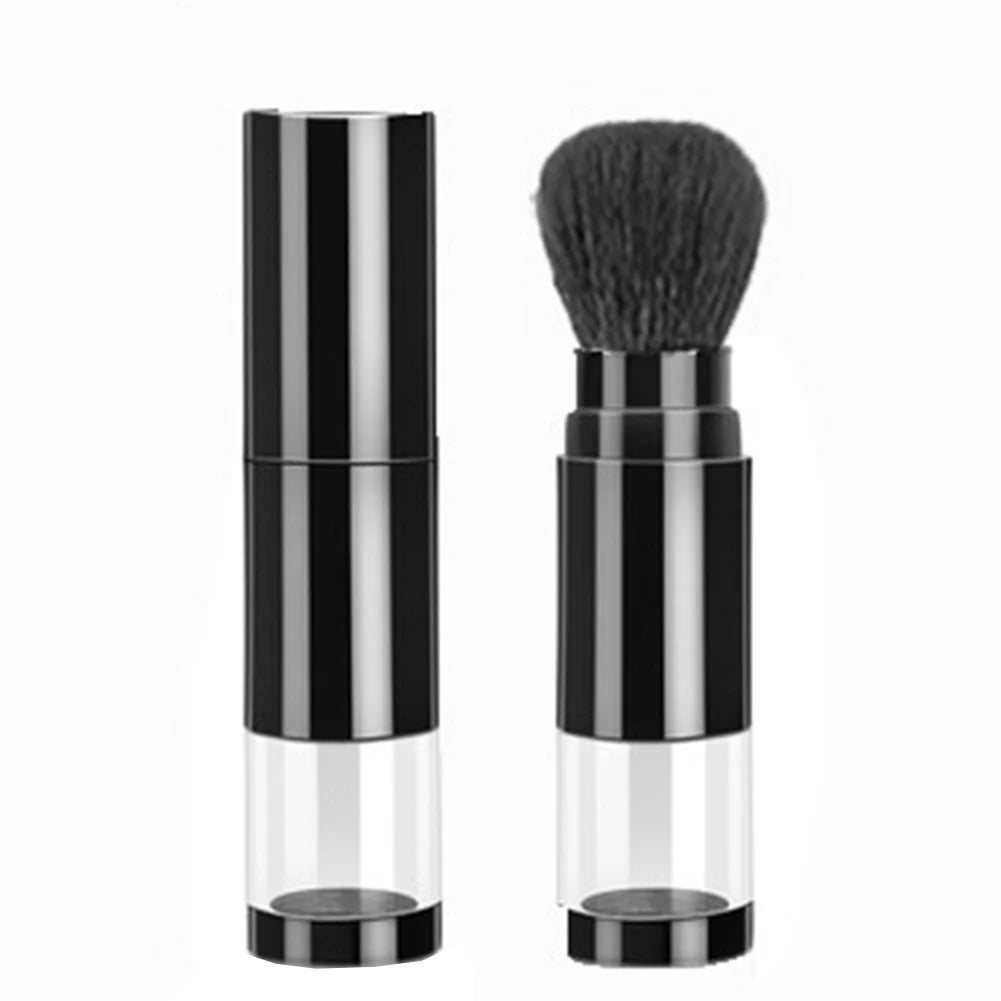 Portable Makeup Brushes Set – Face Cosmetic Foundation, Powder & Blush Makeup Brush with Travel Storage Beauty Tool