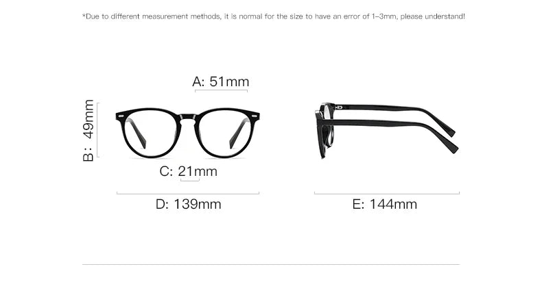 GENEVIEVE Round Women’s Glasses 👓 Anti-Blue Light Photochromic 2117