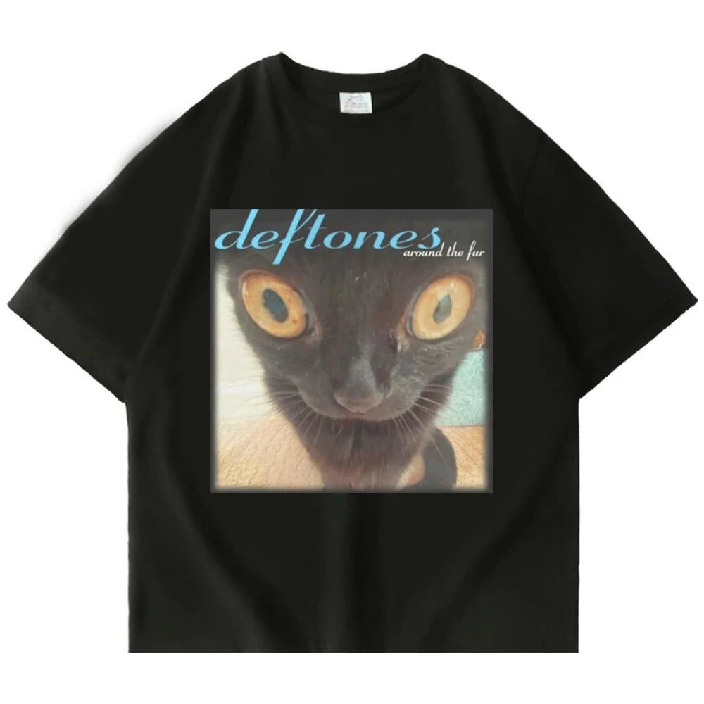 2025 Deftones Singer Band T-Shirt for Men & Women – Hip Hop Rock Short Sleeve Summer Tee 🎸🔥
