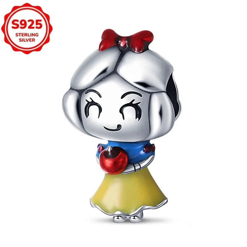 New Disney 925 Sterling Silver Cheshire Cat & Dumbo Charms – Original Bracelet Beads DIY Pendant Halloween Jewelry Gift