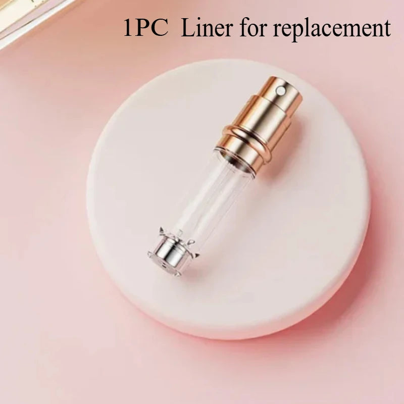 5ML Leather Bottom-Fill Refillable Perfume Atomizer – Travel Cologne Spray Bottle | Fine Mist Spray