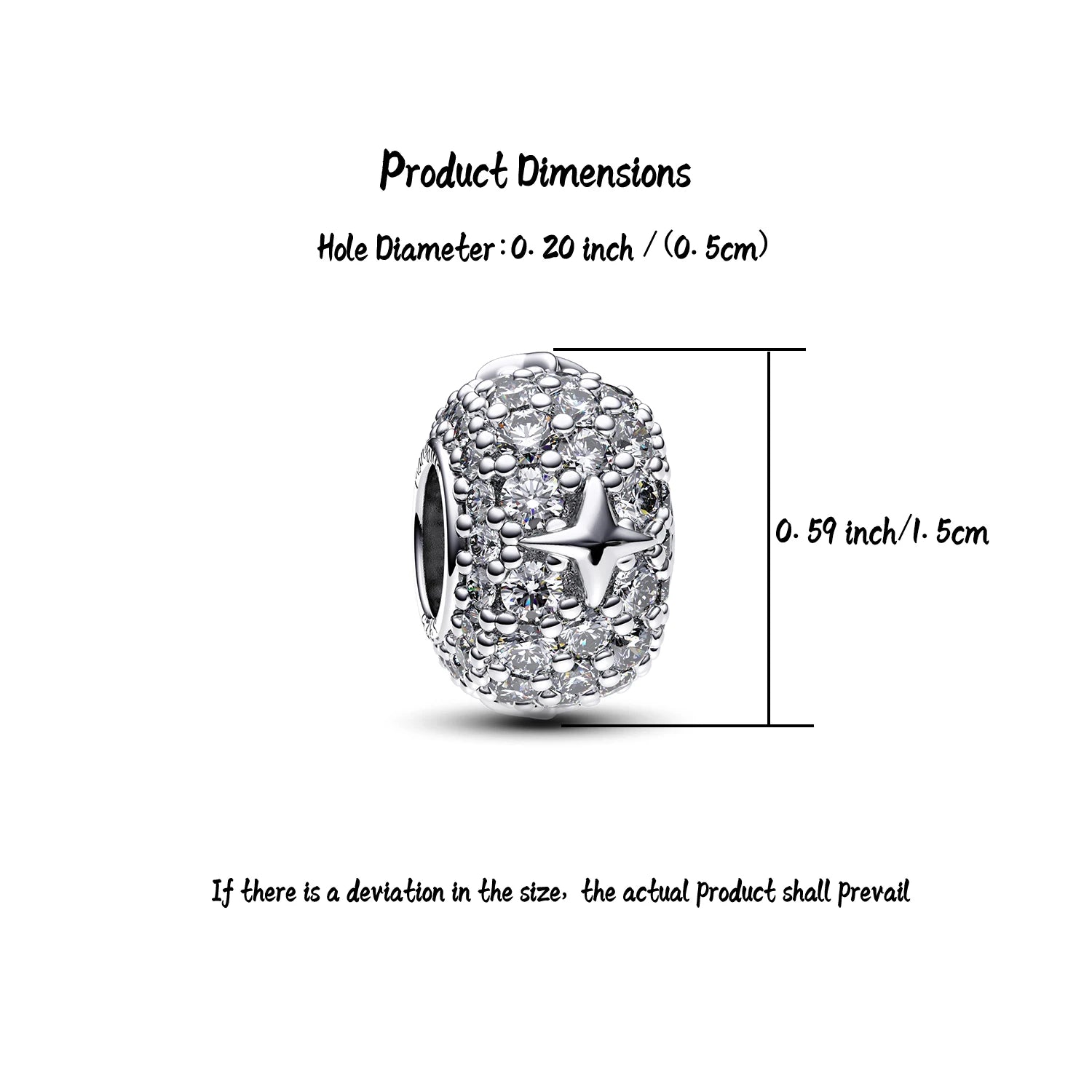 Italian 925 Silver Bag & Nail Charms | Real Silver Beads for Original Bracelets & Fashion Jewelry for Women