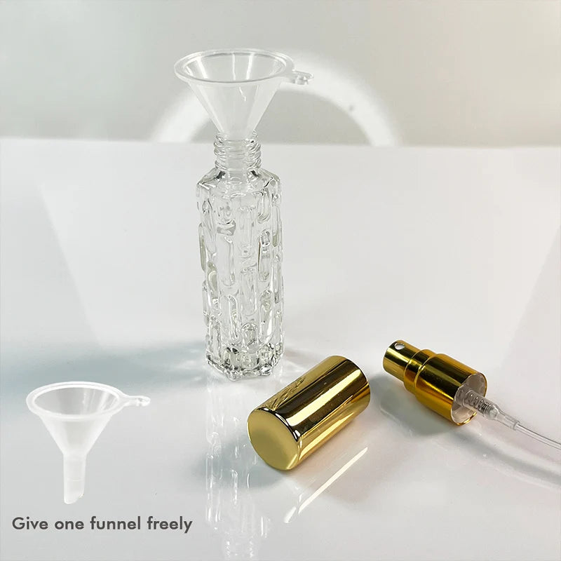2Pcs 10ml Mini Perfume Spray Bottles – Portable Travel Liquid Perfume Atomizer with Funnel | Refillable Empty Container2Pcs 10ml Mini Perfume Spray Bottles – Portable Travel Liquid Perfume Atomizer with Funnel | Refillable Empty Container