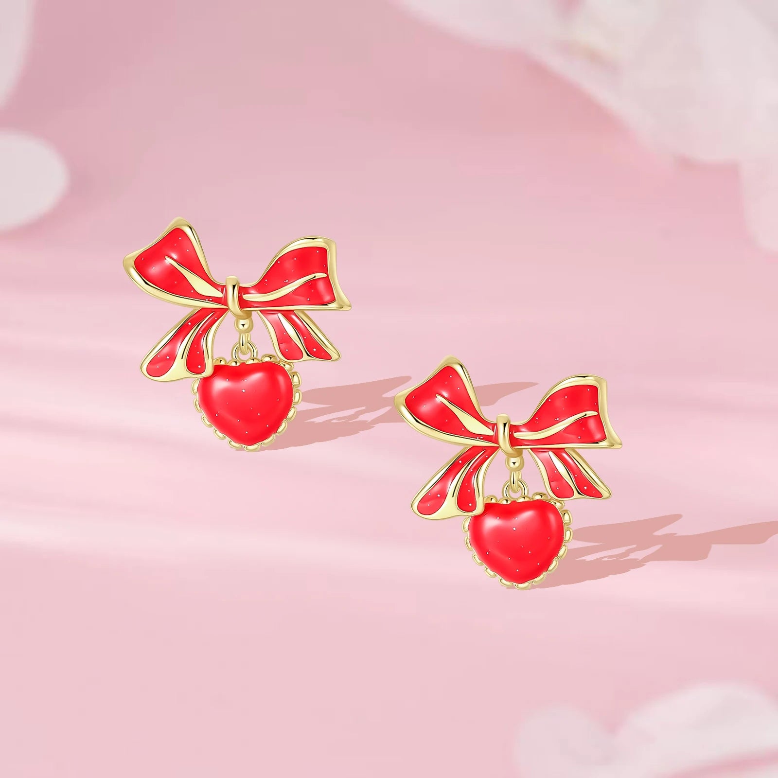 925 Sterling Silver Cute Fruit Earrings – Cherry, Strawberry, Apple & Grape for Women