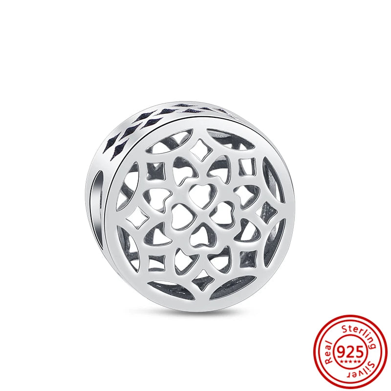 Authentic 925 Sterling Silver Snowflake, Starfish, Shell & Heart Charms | Fit Original Bracelets DIY Women Jewelry