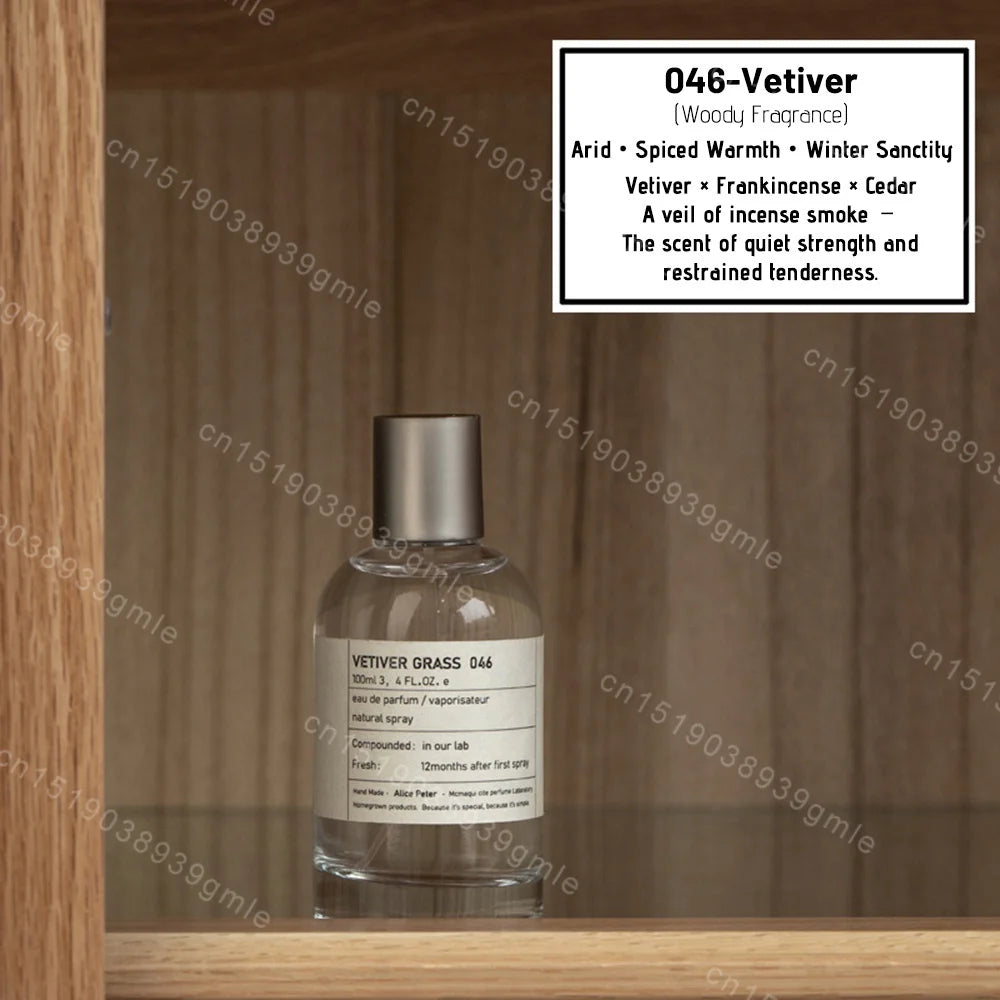 100ML Unisex Sandalwood Perfume | Fresh Fruity Eau De Toilette with Bergamot | Long-Lasting Body Spray for Men & Women