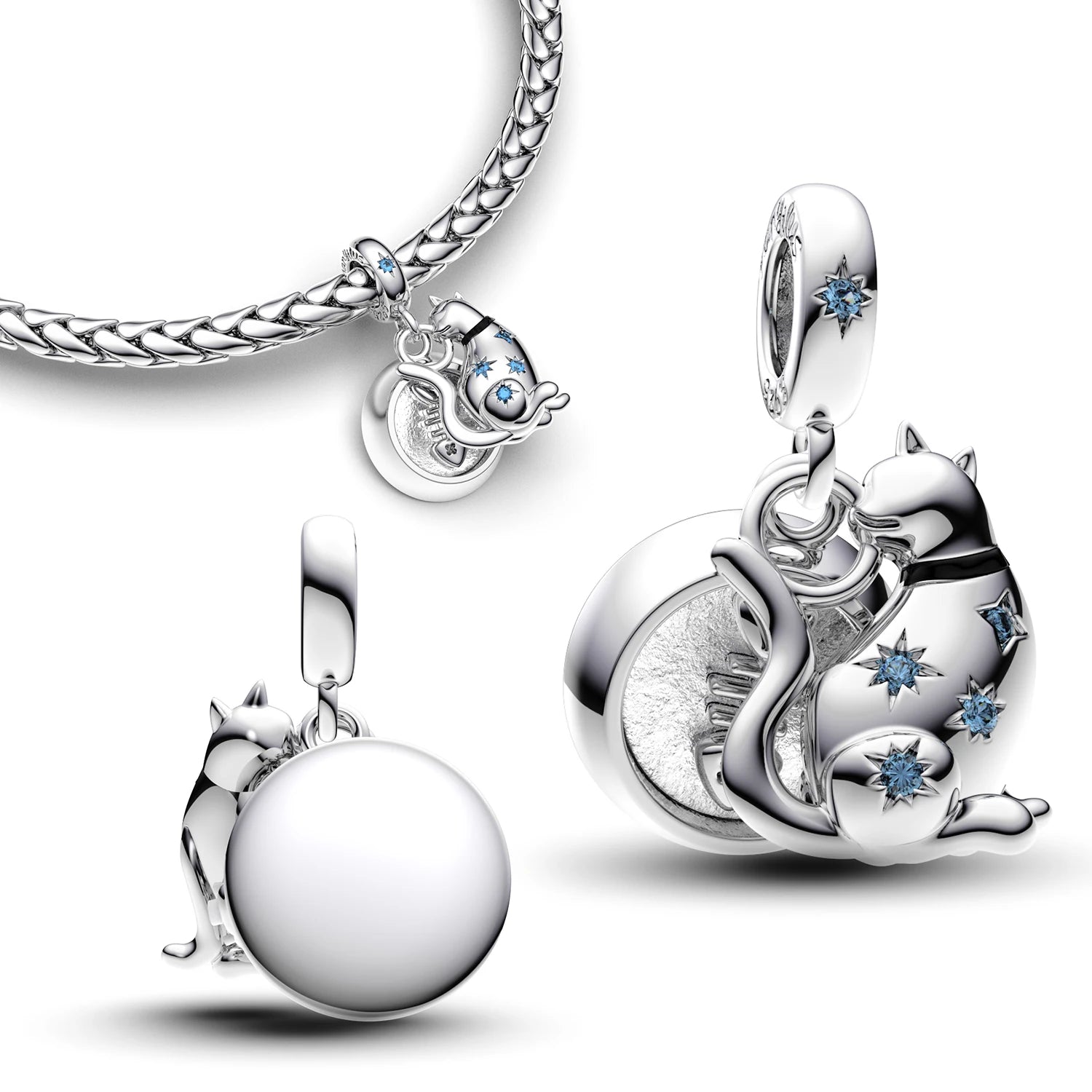 925 Sterling Silver Italian Charms | Real Silver Beads for Original Bracelets & DIY Jewelry for Women