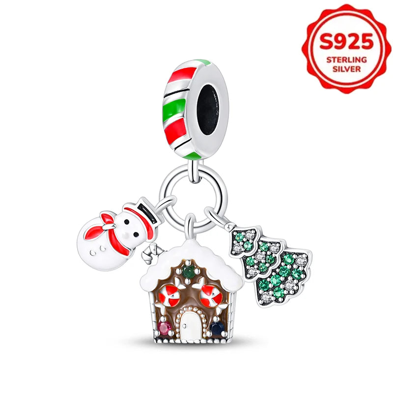 New Disney 925 Sterling Silver Cheshire Cat & Dumbo Charms – Original Bracelet Beads DIY Pendant Halloween Jewelry Gift
