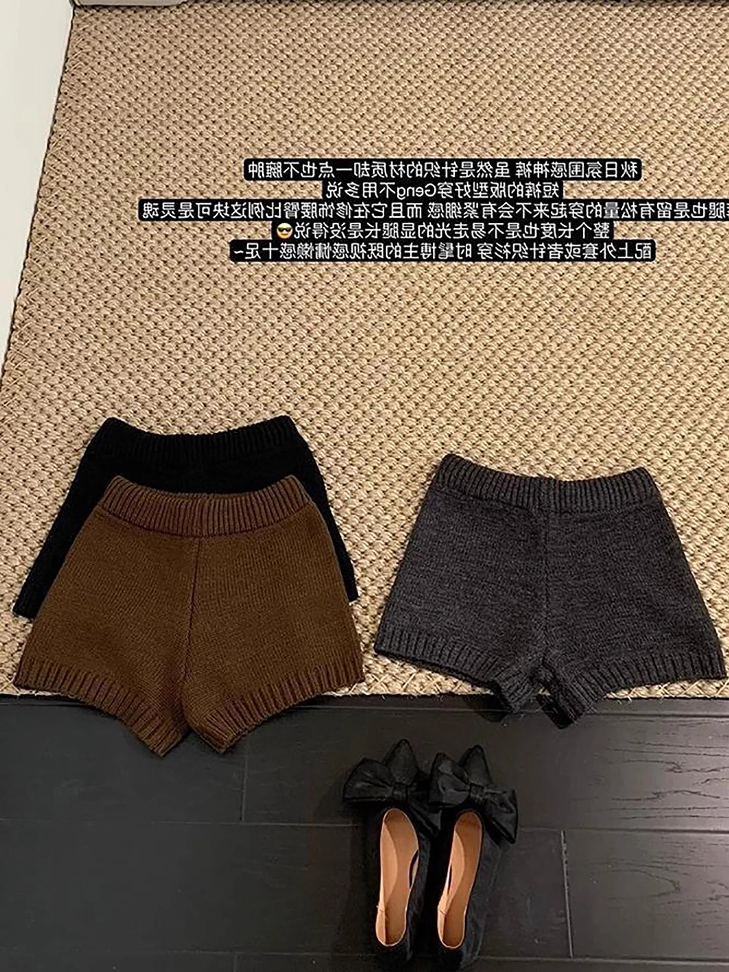 ay Knitted Wide LeKnitted Wide Leg Casual Pants for Women | Autumn Winter High Waist Elastic Loose Fit A-Line Sweater Trousers | Lazy Style Fashiong Casual Pants Women's Autumn Winter New Lazy Sle Loose Fit A-Line Sweater Trousers High Waist Elastic