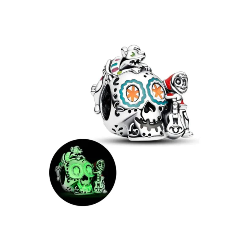 925 Sterling Silver Heart, Crab & Octopus Charms | Fit Original European Bracelet DIY Jewelry Accessories