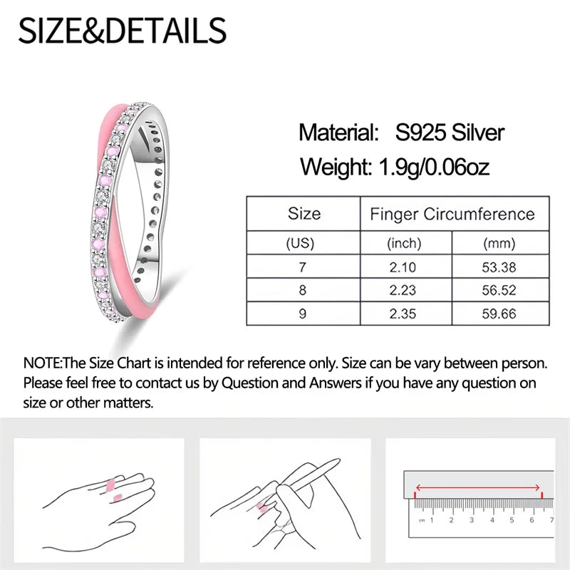 925 Sterling Silver Rings Collection | Bow, Heart, Sun, Moon & Star Zircon Rings for Women Jewelry Gift