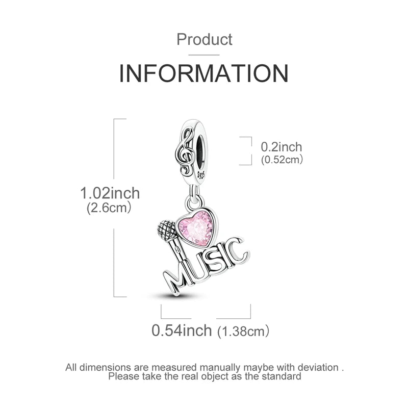 Hot Sale 925 Sterling Silver Moments Keychain Charm | Fit Original Bracelet Beads Women’s Elegant Jewelry Gift