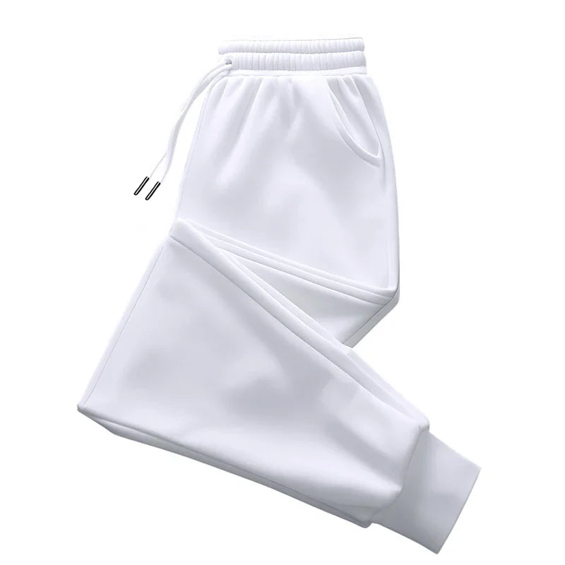 Unisex Casual Long Pants – Women & Men Loose Drawstring Sweatpants for Outdoor Fitness & Daily Wear