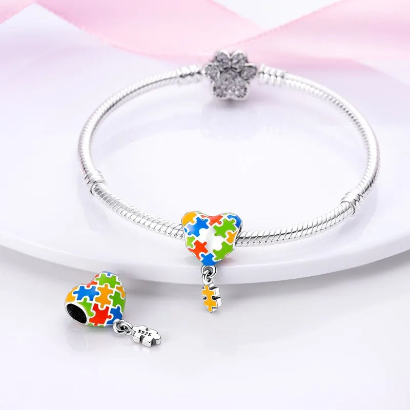 925 Sterling Silver Love Football Cup Charm Beads – Sport, Beer & Travel Pendants Fit Original Pandora Bracelet & Necklace
