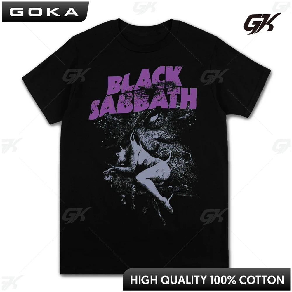 Black Metal Rock Band T-Shirt | Men & Women Casual Graphic Unisex Tee