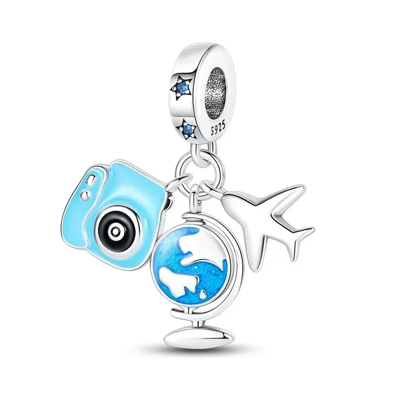 2025 Hot Sale 925 Sterling Silver CZ Pave Mother’s Embrace Dangle Charm | Fit Original Pandora Bracelet DIY Jewelry