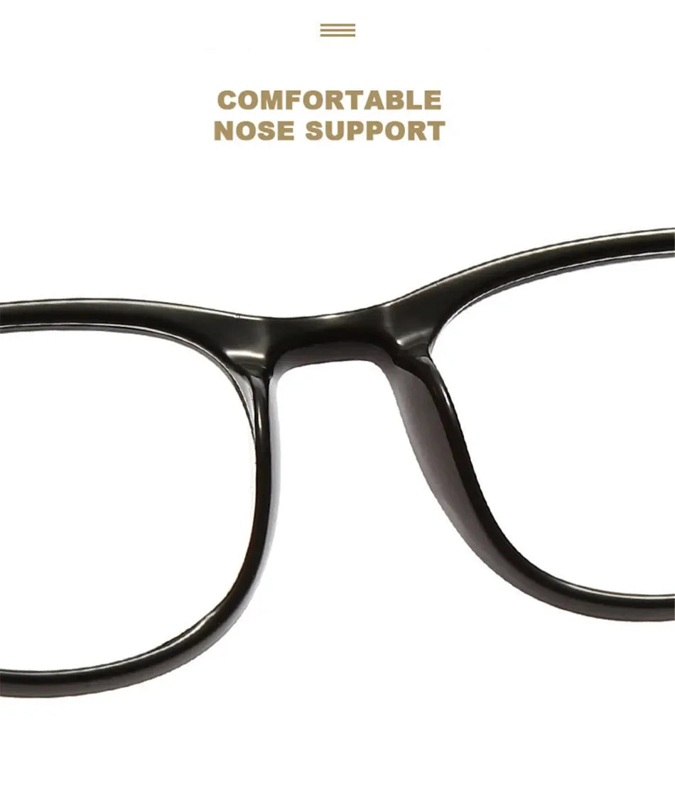 Classic Transparent Computer Glasses Frame – Unisex Anti Blue Light Blocking Glasses | Optical Lenses for Men & Women