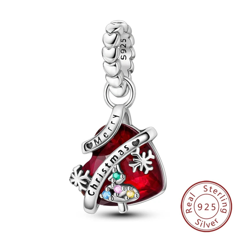 New 925 Sterling Silver Red Series Charm Bead | Original Pendant for Bracelets & Necklaces DIY Jewelry Gift for Women