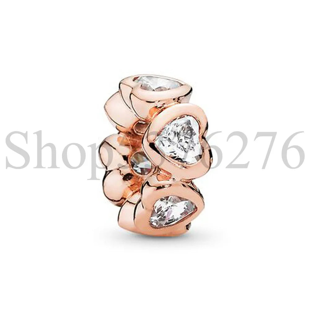 925 Sterling Silver Dazzling Daisy Flower Spacer Charm | Forget Me Not Bead for Women Bracelet DIY Jewelry Gift