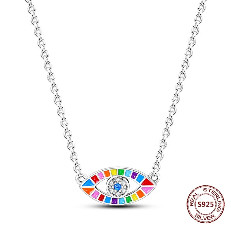 Heart to Heart Necklace 925 Sterling Silver Love Pendant Chain for Women – Wedding & Engagement Fine Jewelry