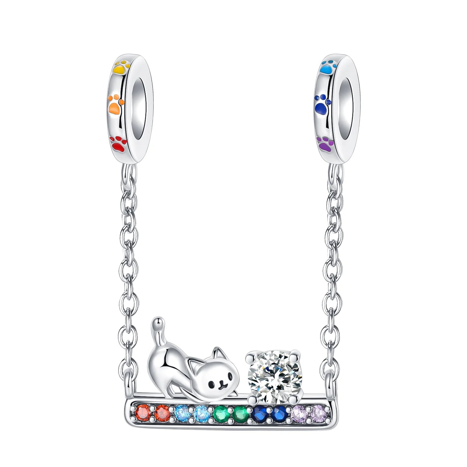 925 Sterling Silver Animal Charms | Bear, Rabbit, Dog, Panda, Elephant & Pig Beads Fit Original Bracelet DIY Jewelry Gift