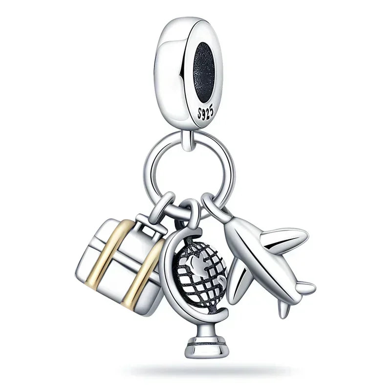 2025 Hot Sale 925 Sterling Silver CZ Pave Mother’s Embrace Dangle Charm | Fit Original Pandora Bracelet DIY Jewelry