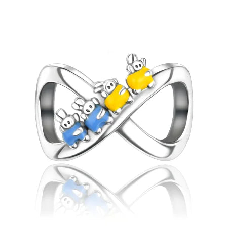 925 Sterling Silver Red Heart Charms | Apple, Rose & Gift Box Beads Fit Original Bracelet Necklace Women Jewelry