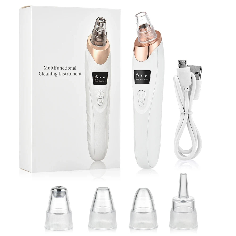 Electric Pore Cleaner & Blackhead Remover – Deep Cleansing Vacuum Device for Face