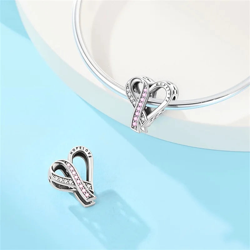 Original 925 Sterling Silver Luminous Lantern & Magic Cat Charm Bead | Glowing Angel Jungle Pendant for Bracelet Jewelry