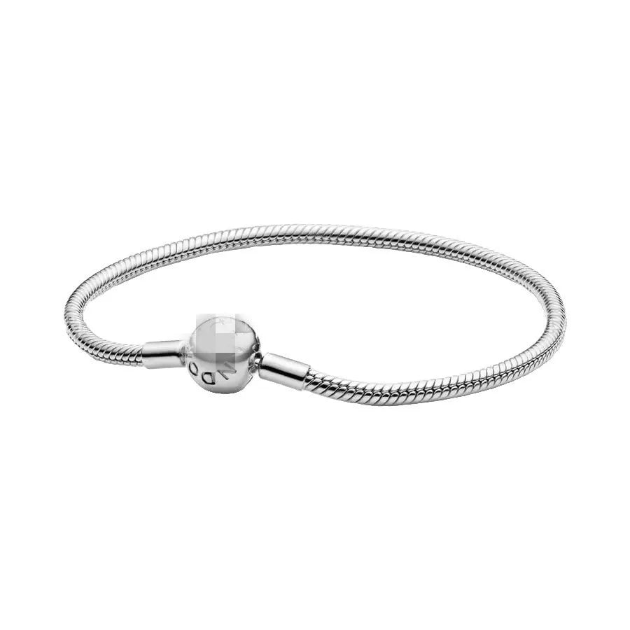 Disney Fashion Snake Bone Chain Bracelet – Hot Selling DIY Bead Charm Bracelet for Women Jewelry All Occasions