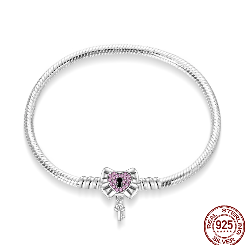 925 Sterling Silver Rainbow Leather Braided Bracelet | Eternal Love Stars & Moon Charm – DIY Women’s Beaded Jewelry Gift