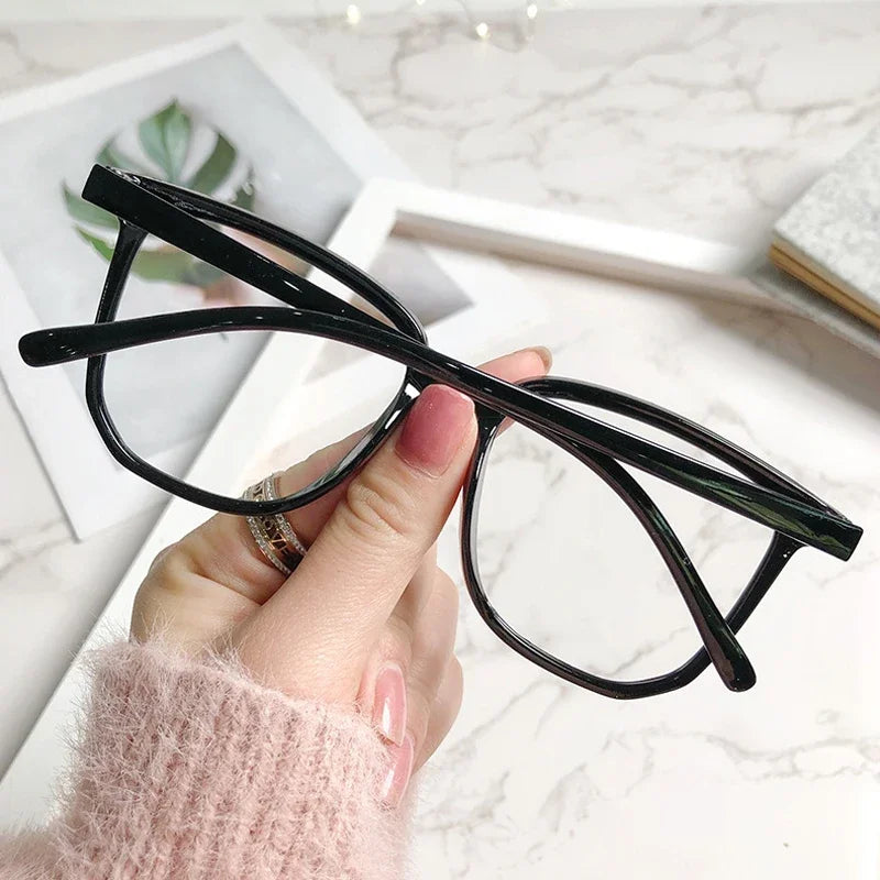 Women & Men Anti Blue Light Myopia Glasses – Vintage Optical Eyeglasses | Diopter 0 to -4.0 Computer Spectacles