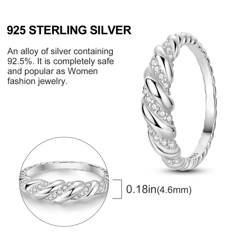 925 Sterling Silver Eternal Love Dewdrop Firefly Glow-in-the-Dark Ring for Women | Fashion Engagement & Wedding Jewelry