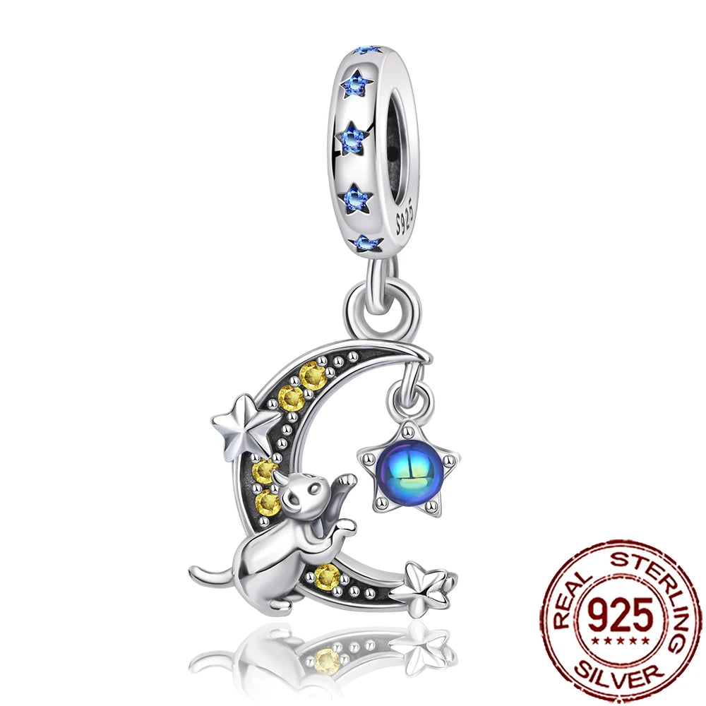 2025 New 925 Sterling Silver All-Seeing Eye Hamsa Hand Charm | Fits Pandora Bracelet & Women’s DIY Jewelry