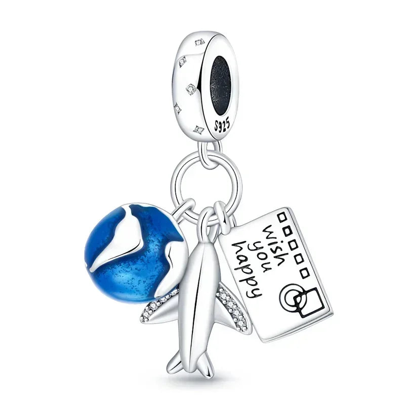 2025 Hot Sale 925 Sterling Silver CZ Pave Mother’s Embrace Dangle Charm | Fit Original Pandora Bracelet DIY Jewelry