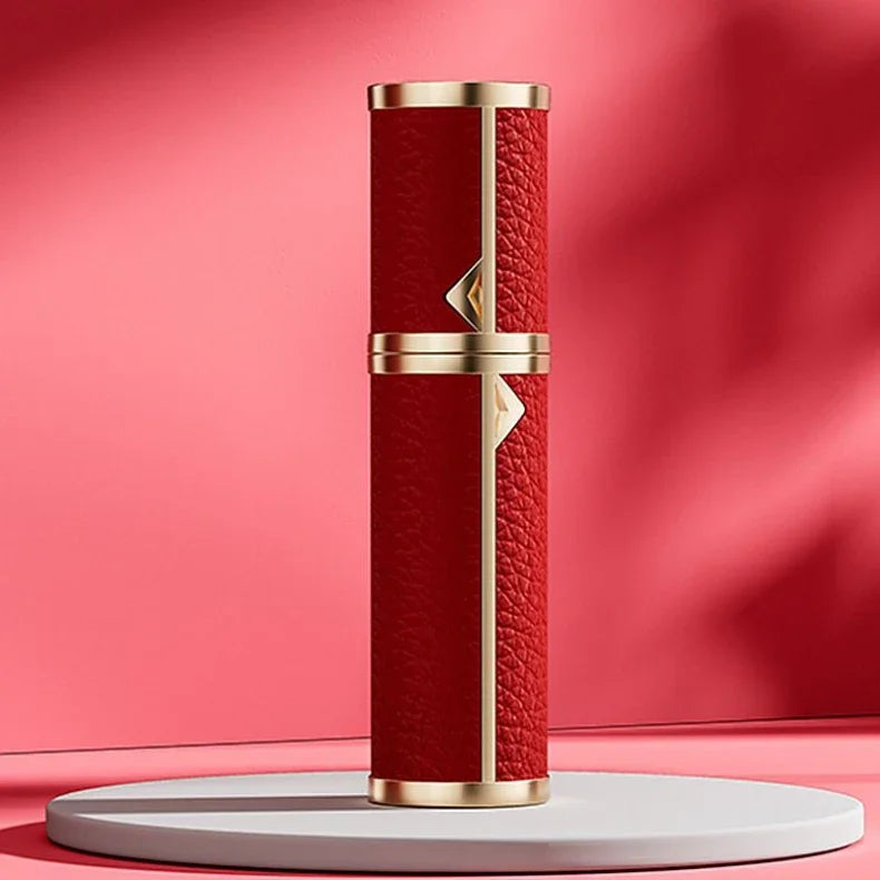 5ML Leather Bottom-Fill Refillable Perfume Atomizer – Travel Cologne Spray Bottle | Fine Mist Spray